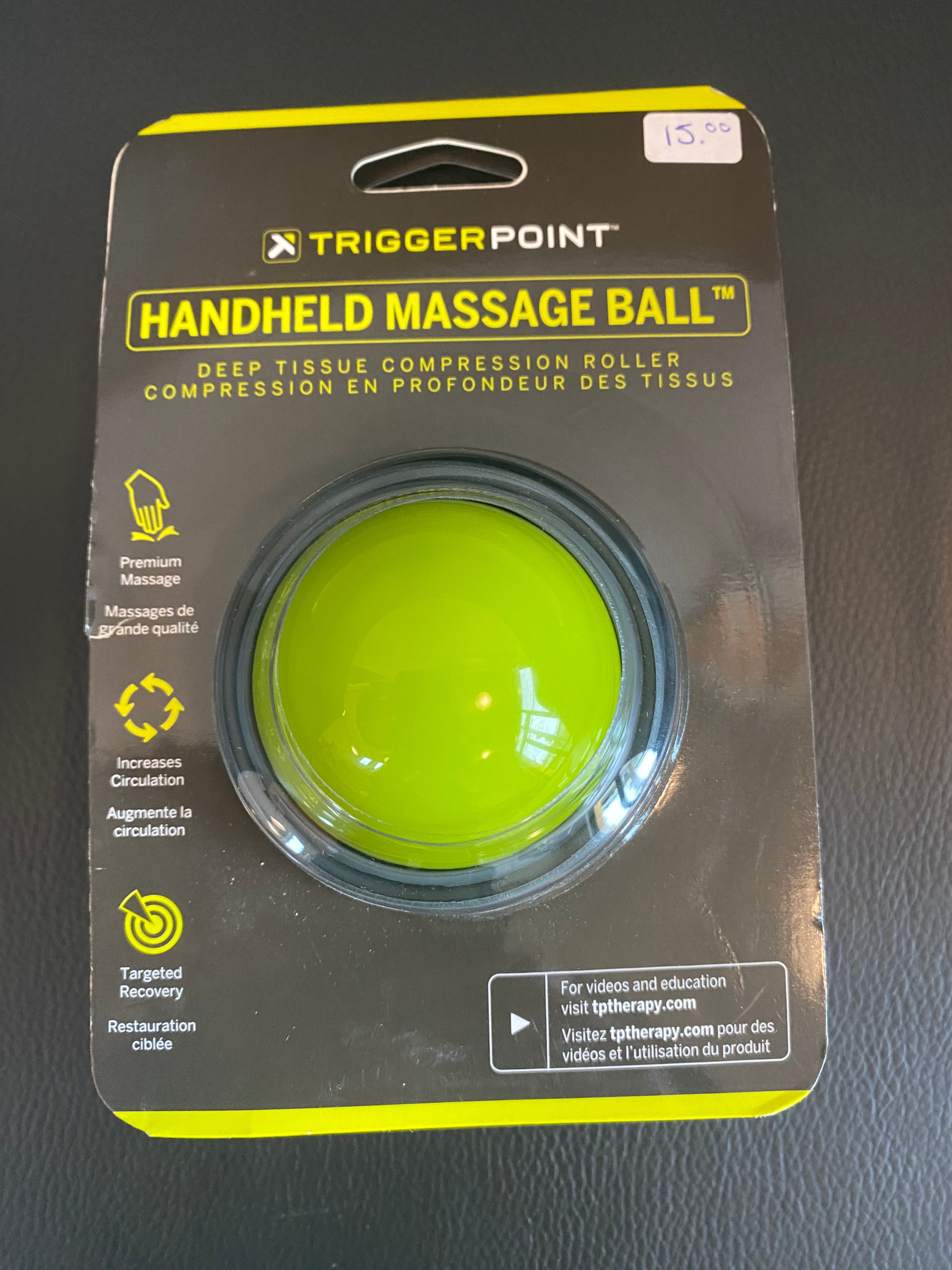 Trigger Point Handheld Massage Ball Thrive Now Physiotherapy